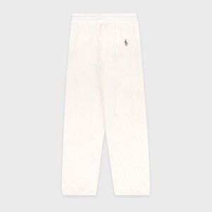 Sporty & Rich Cream Cable Knit Pant